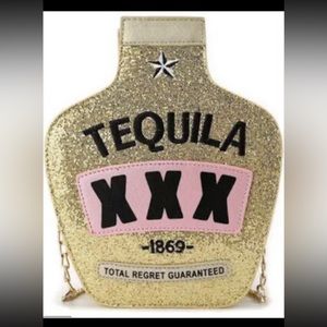 Gold Tequila Purse